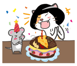 LIKE A MUSHROOM CAT sticker #8943418