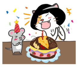 LIKE A MUSHROOM CAT sticker #8943418