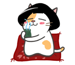 LIKE A MUSHROOM CAT sticker #8943421