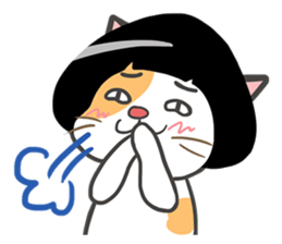 LIKE A MUSHROOM CAT sticker #8943422