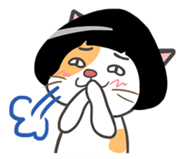 LIKE A MUSHROOM CAT sticker #8943422