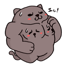 Pectoral muscle cat. sticker #9030304