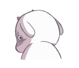 Mu-chan of kid 2 sticker #9120530