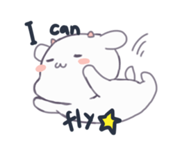 Mu-chan of kid 2 sticker #9120560