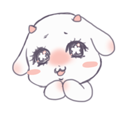 Mu-chan of kid 2 sticker #9120561