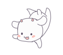 Mu-chan of kid 2 sticker #9120567