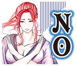 Sengoku miyabi girls Japanese ver. sticker #9140409