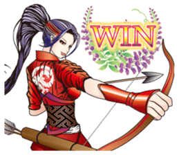 Sengoku miyabi girls Japanese ver. sticker #9140410