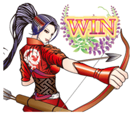 Sengoku miyabi girls Japanese ver. sticker #9140410