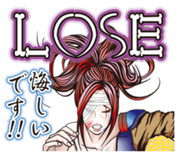 Sengoku miyabi girls Japanese ver. sticker #9140411