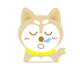 Cute Husky Stickers sticker #9159721