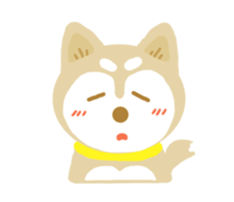 Cute Husky Stickers sticker #9159724
