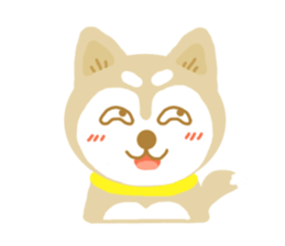 Cute Husky Stickers sticker #9159725