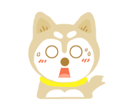 Cute Husky Stickers sticker #9159727