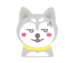 Cute Husky Stickers sticker #9159745