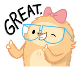 Slothilda Sloth sticker #9164762