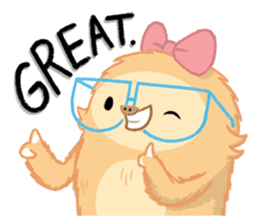 Slothilda Sloth sticker #9164762