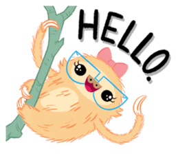 Slothilda Sloth sticker #9164764