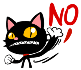 Blake is laughing cat sticker #9171156