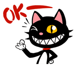 Blake is laughing cat sticker #9171157