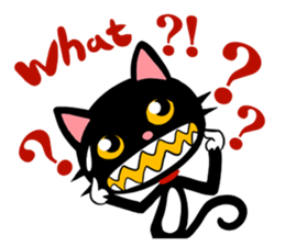 Blake is laughing cat sticker #9171159