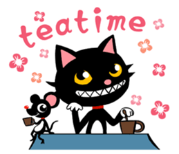 Blake is laughing cat sticker #9171161