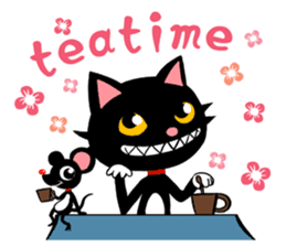 Blake is laughing cat sticker #9171161