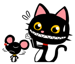 Blake is laughing cat sticker #9171208