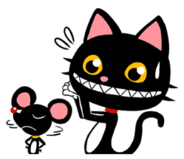 Blake is laughing cat sticker #9171208