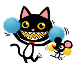 Blake is laughing cat sticker #9171213