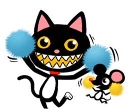 Blake is laughing cat sticker #9171213