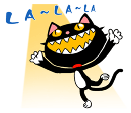 Blake is laughing cat sticker #9171215