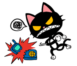 Blake is laughing cat sticker #9171217