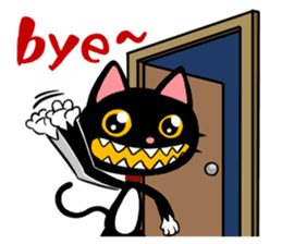 Blake is laughing cat sticker #9171224