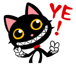 Blake is laughing cat sticker #9171225