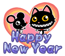 Blake is laughing cat sticker #9171231