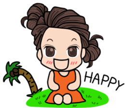 Orange Princess sticker #9174611