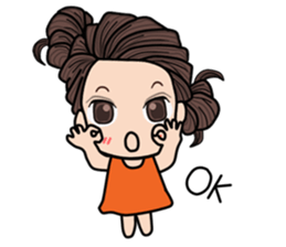 Orange Princess sticker #9174626