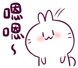 Bosstwo - Cute Rabbit POOZ(7) sticker #9181370