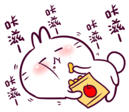 Bosstwo - Cute Rabbit POOZ(7) sticker #9181395