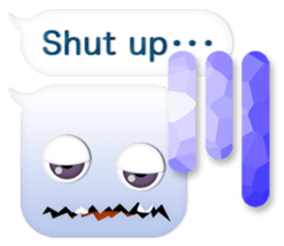 The balloon talks. - English ver. - sticker #9211130