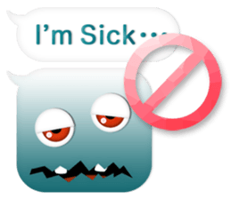 The balloon talks. - English ver. - sticker #9211143