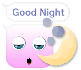 The balloon talks. - English ver. - sticker #9211146