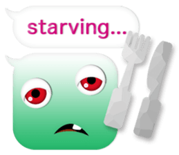 The balloon talks. - English ver. - sticker #9211149