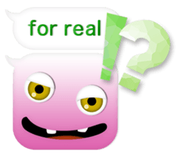 The balloon talks. - English ver. - sticker #9211152