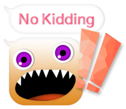 The balloon talks. - English ver. - sticker #9211155