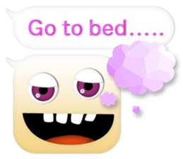 The balloon talks. - English ver. - sticker #9211156