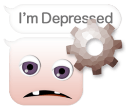 The balloon talks. - English ver. - sticker #9211163