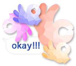 The balloon talks. - English ver. - sticker #9211164