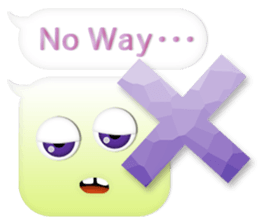 The balloon talks. - English ver. - sticker #9211166